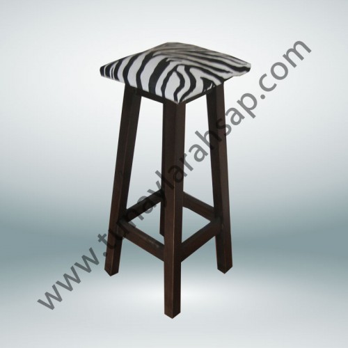 s0033 Gülendam Ahşap Bar Sandalye